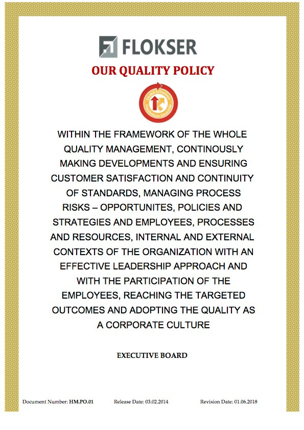 Our Quality Policy